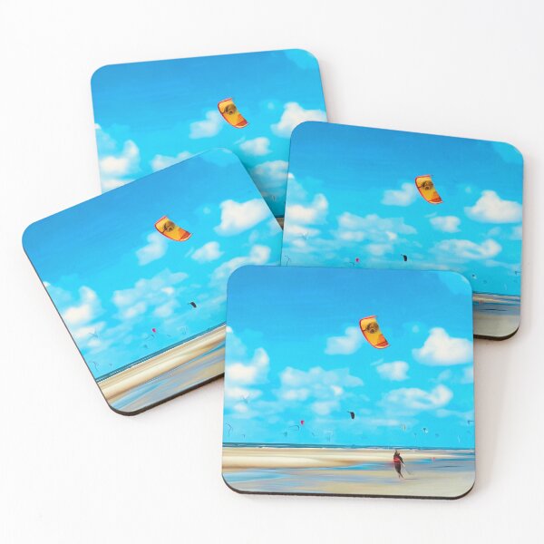 Item preview, Lonely Kite Beach No. 1 designed and sold by asanaworld.