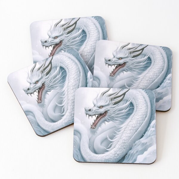 Item preview, Chilling Beauty Ice Dragon Artwork from Japan designed and sold by Tamas Das.