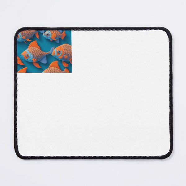 Item preview, Anime Fish orange pattern designed and sold by Digitalcipart.