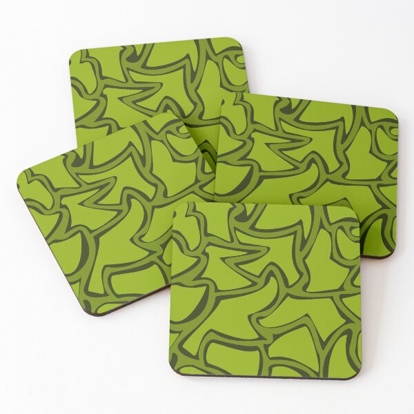 Item preview, Crazy Paving: Abstract Art: Green designed and sold by TheScraggyBeard.