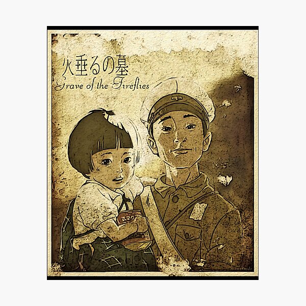 Grave Of Fireflies Art Print for Sale by Kakoll