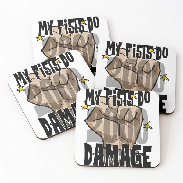Item preview, My fists do 2000 damage designed and sold by johnnybuzt.
