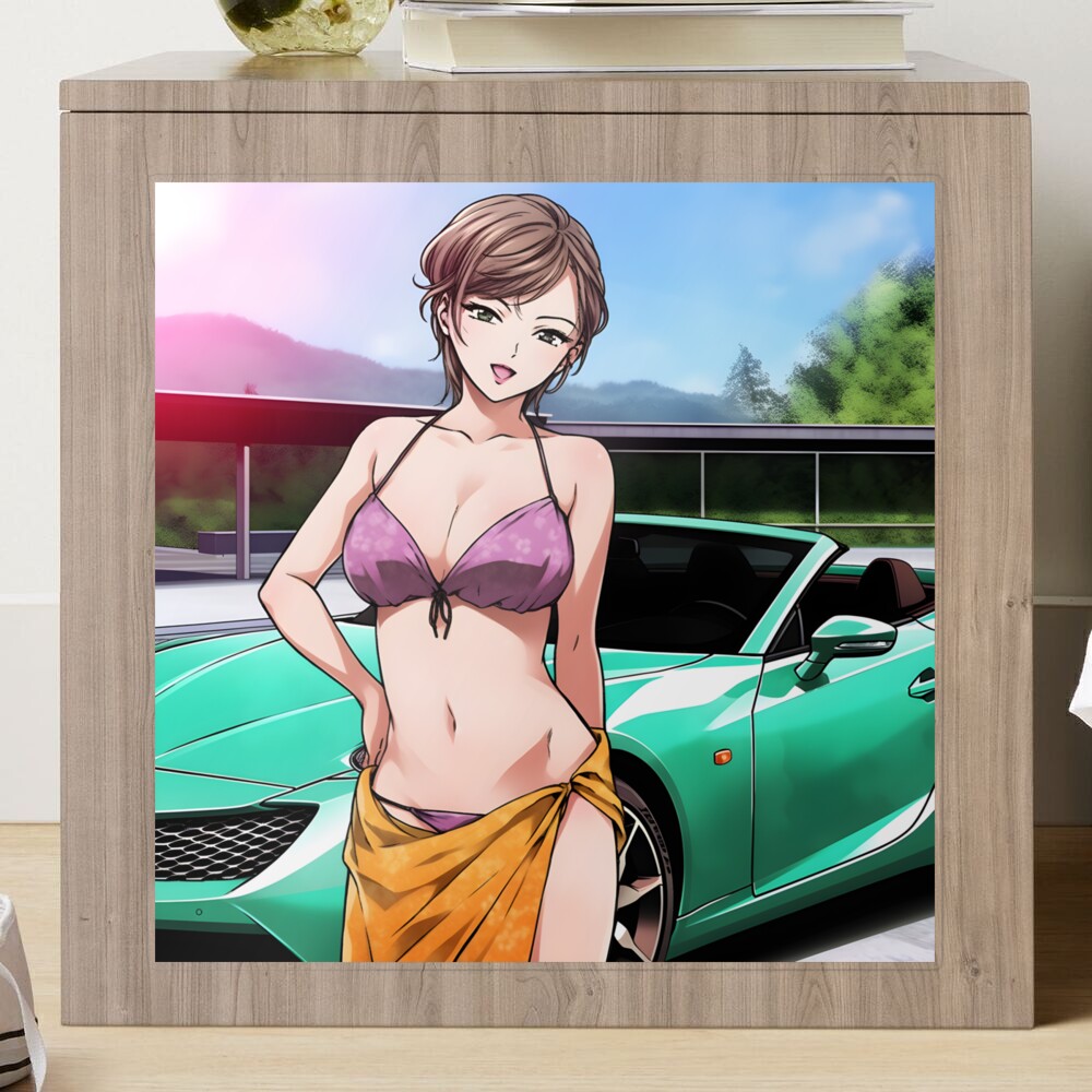 EARLFAMILY 5.1” ANIME Sexy Girl Waifu Car Sticker Car Door Protector Decal  Decor $3.79 - PicClick