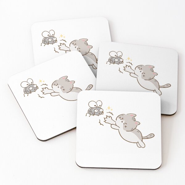 Item preview, My cat is a fly killer designed and sold by kittimeowmochi.