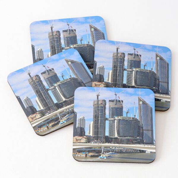 Item preview, Brisbane bridge and buildings designed and sold by FranWest.