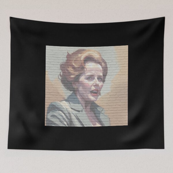 Item preview, Maggie Thatcher Mural designed and sold by halibutgoatramb.