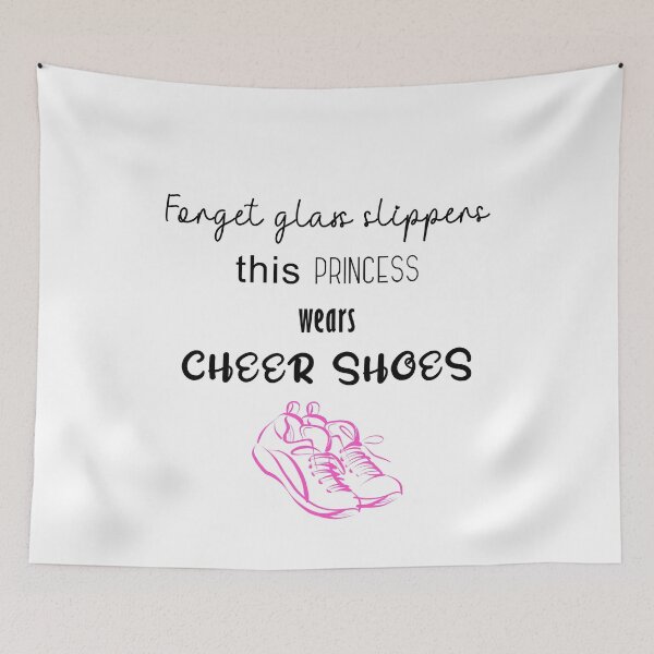 Item preview, Forget Glass Slippers This Princess wears Cheer Shoes designed and sold by Mesyo.