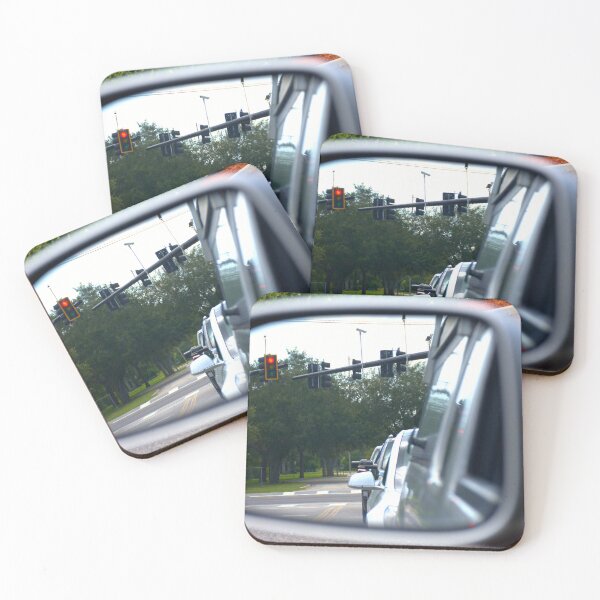 Item preview, In The Rearview Mirror designed and sold by MercerImages.