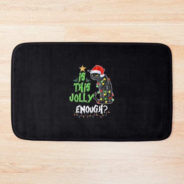 Item preview, Is this jolly enough Noel Cat merry christmas    	 designed and sold by clxezcfrp37.