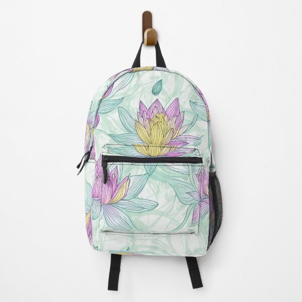 Item preview, Water Lily flowers pattern designed and sold by CoolPixels.