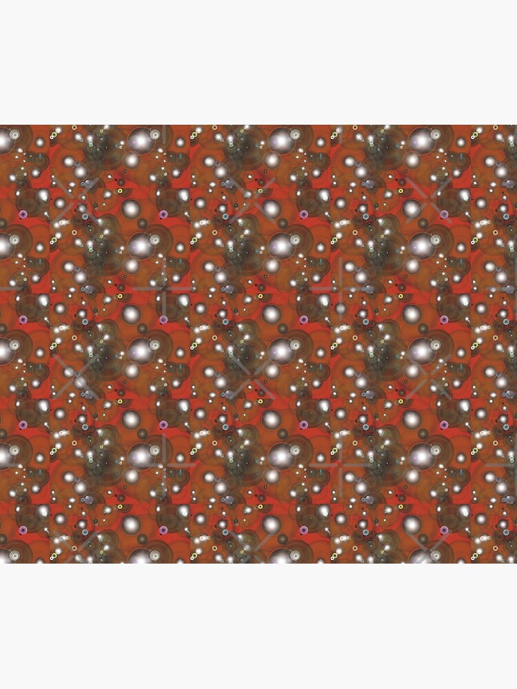 Thumbnail 6 of 6, Comforter, Bubbles red designed and sold by roggcar.