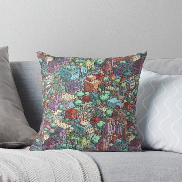 Item preview, Pixel City designed and sold by Art--Gallery.