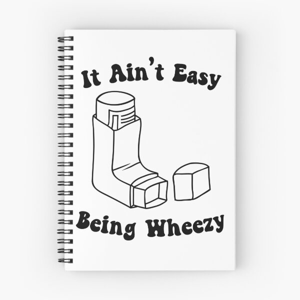 Item preview, It Ain't Easy Being Wheezy Asthma Inhaler designed and sold by AITeeGenius.