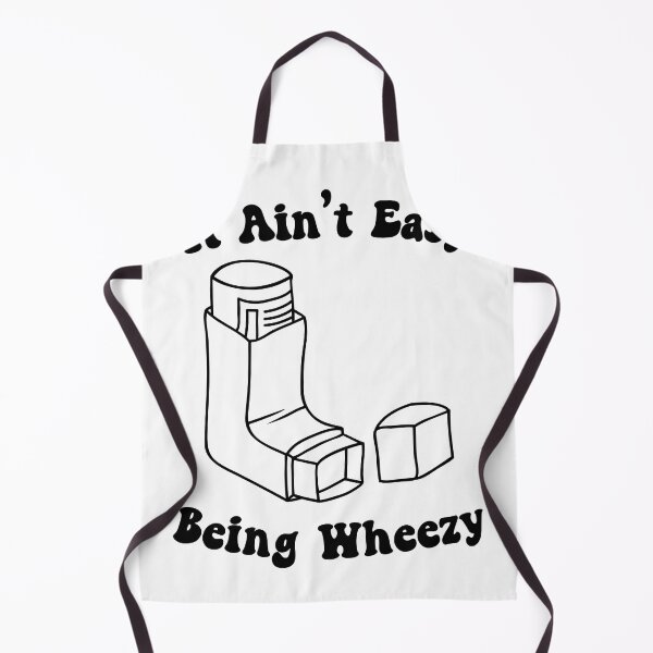 Item preview, It Ain't Easy Being Wheezy Asthma Inhaler designed and sold by AITeeGenius.