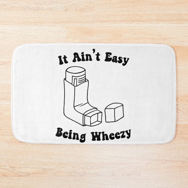 Item preview, It Ain't Easy Being Wheezy Asthma Inhaler designed and sold by AITeeGenius.