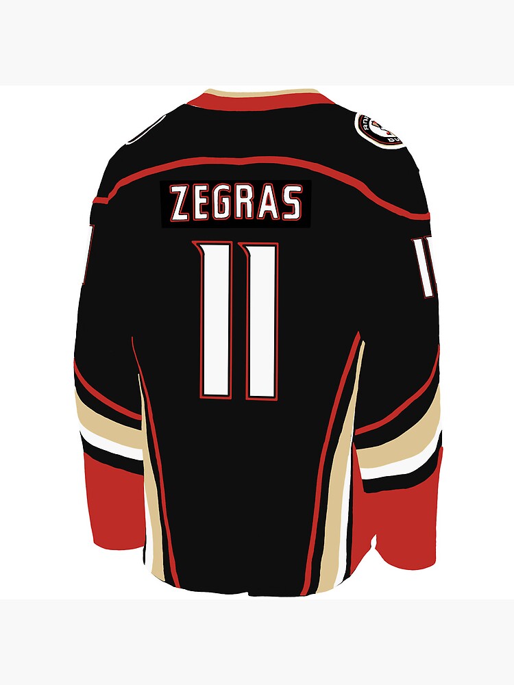 Trevor Zegras Jersey Greeting Card for Sale by aenewby