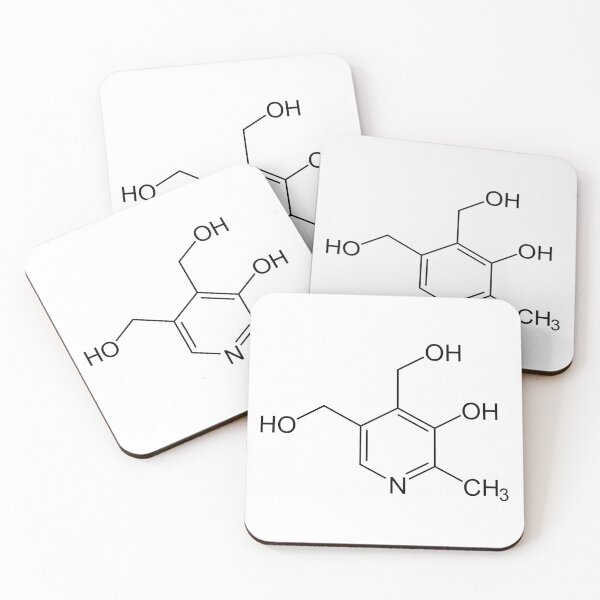 Item preview, Vitamin B6 Pyridoxine C8H11NO3 designed and sold by Zeeph.