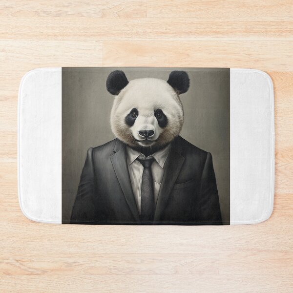 Item preview, Panda Boss in Business Suit Art designed and sold by redstar19.
