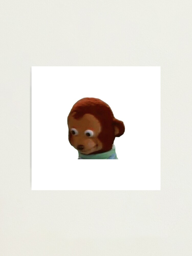 Monkey Stare Meme Poster for Sale by JENNIL1