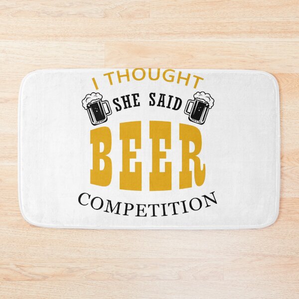 Aperçu de l'œuvre Je pensais qu'elle avait dit Beer Competition créée et vendue par Mesyo.