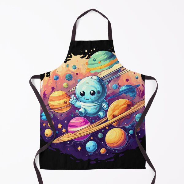 Item preview, "Dreamy Spacewalk: Kawaii Galaxy Trek" designed and sold by Art-Vortex-fr.