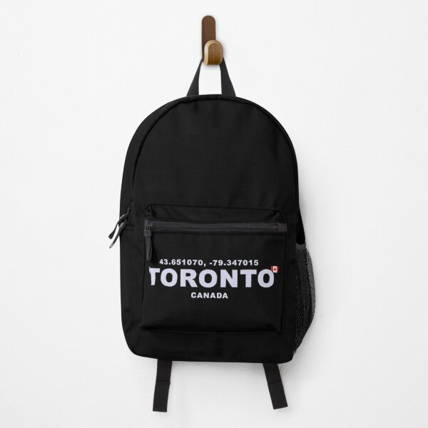 Item preview, Toronto Canada with Coordinates and Small Flag designed and sold by Gevover.