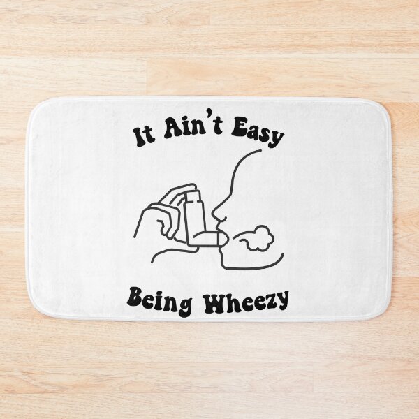 Item preview, It Ain't Easy Being Wheezy Asthma Inhaler Gift for Allergics designed and sold by AITeeGenius.