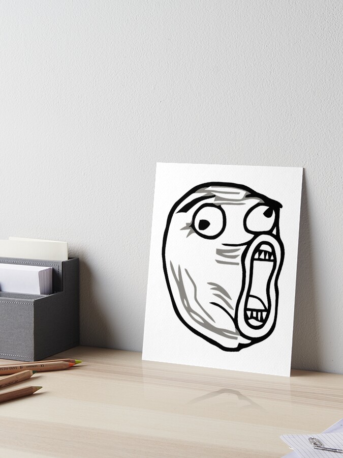 Trollface Wall Art for Sale