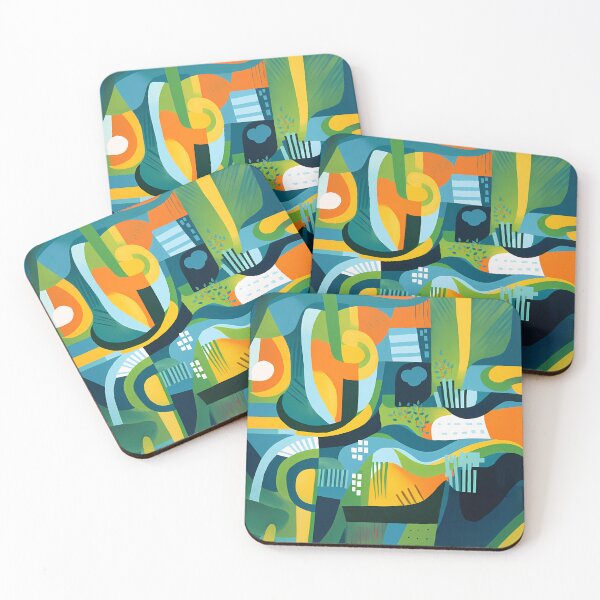 Item preview, A captivating green graphic design pattern designed and sold by Cha-house.