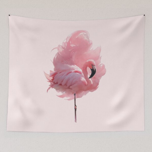 Item preview, Pink Flamingo Cotton Candy Floss designed and sold by HideTheInsanity.