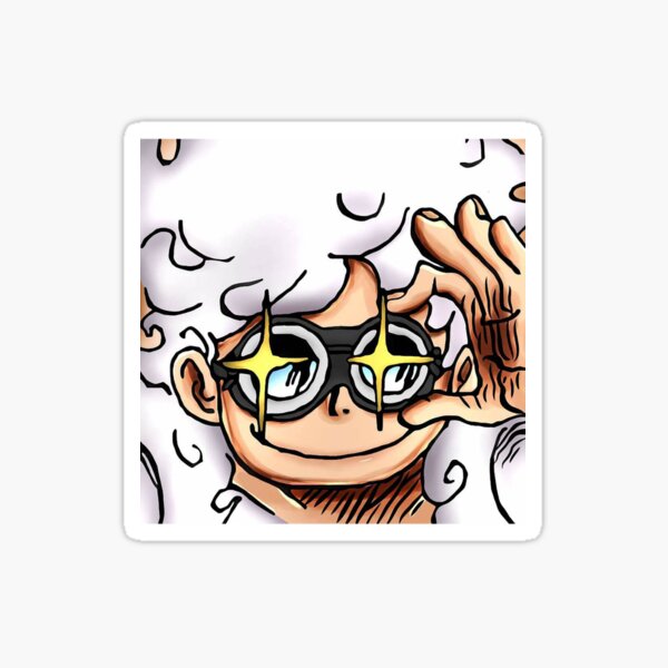 one piece luffy gear 5 Sticker by todorocklee in 2023