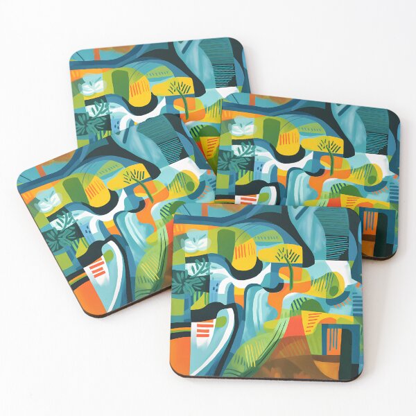 Item preview, A captivating green graphic design pattern designed and sold by Cha-house.