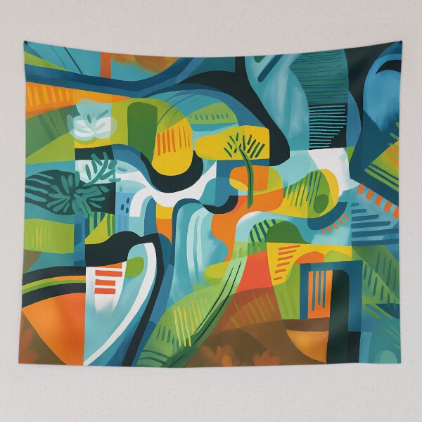 Item preview, A captivating green graphic design pattern designed and sold by Cha-house.