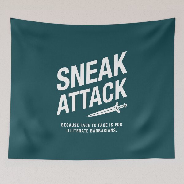 Item preview, Attack Illiterate Barbarians Gaming  designed and sold by AaydenLaurente.