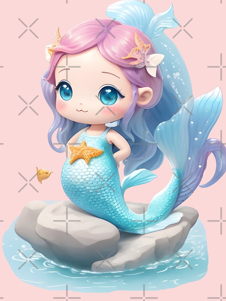 hot selling mini kawaii sprial mermaid