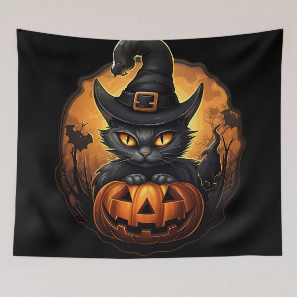 Item preview, "Mysterious Halloween Party" designed and sold by Art-Vortex-fr.