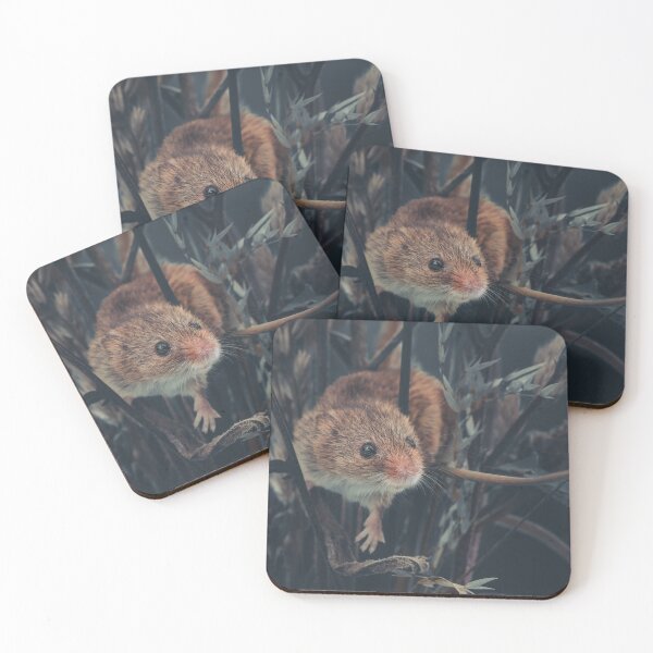 Item preview, Harvest Mouse among the Thistles designed and sold by Adrian Rowley.
