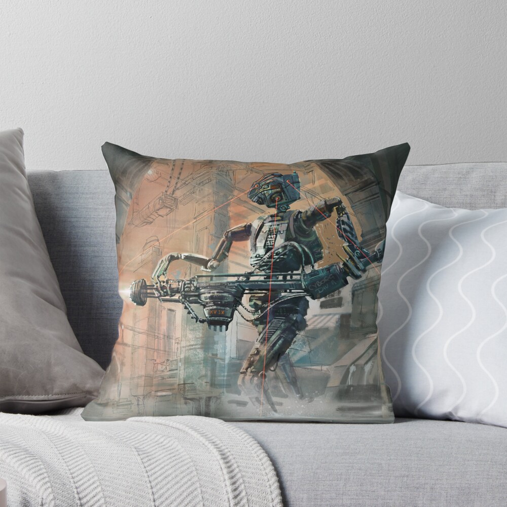 Item preview, Throw Pillow designed and sold by Lefrog.