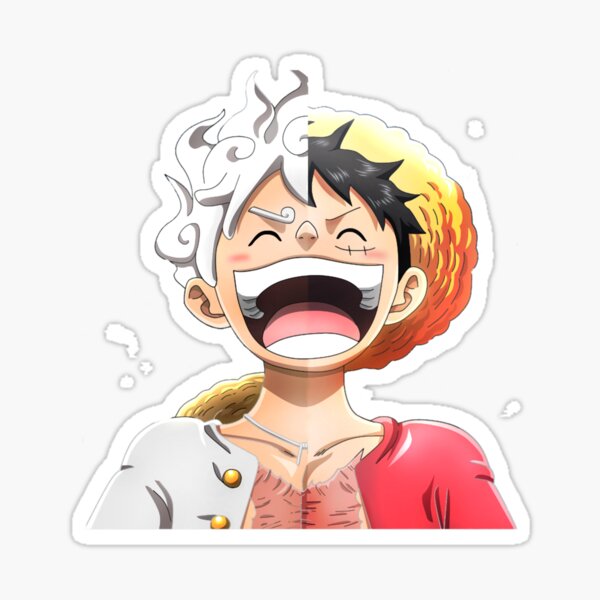 one piece luffy gear 5 Sticker by todorocklee in 2023