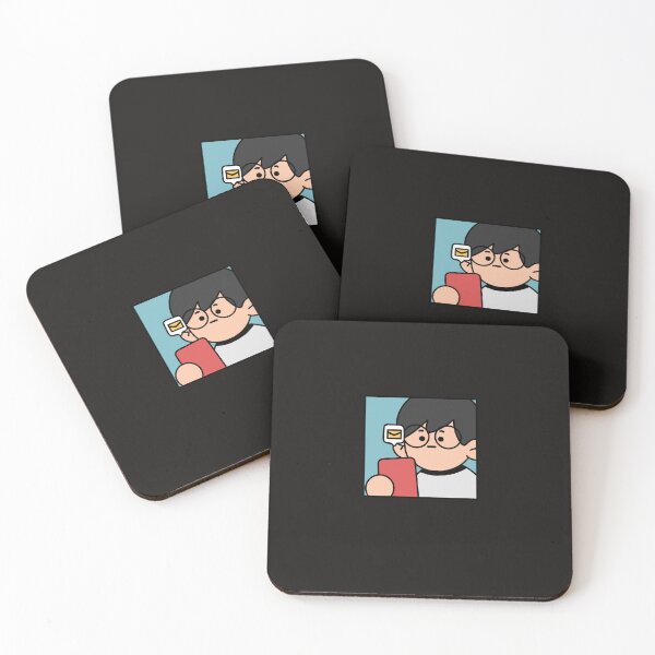 Item preview, cartoon boy texting  designed and sold by KATHLEENBES.
