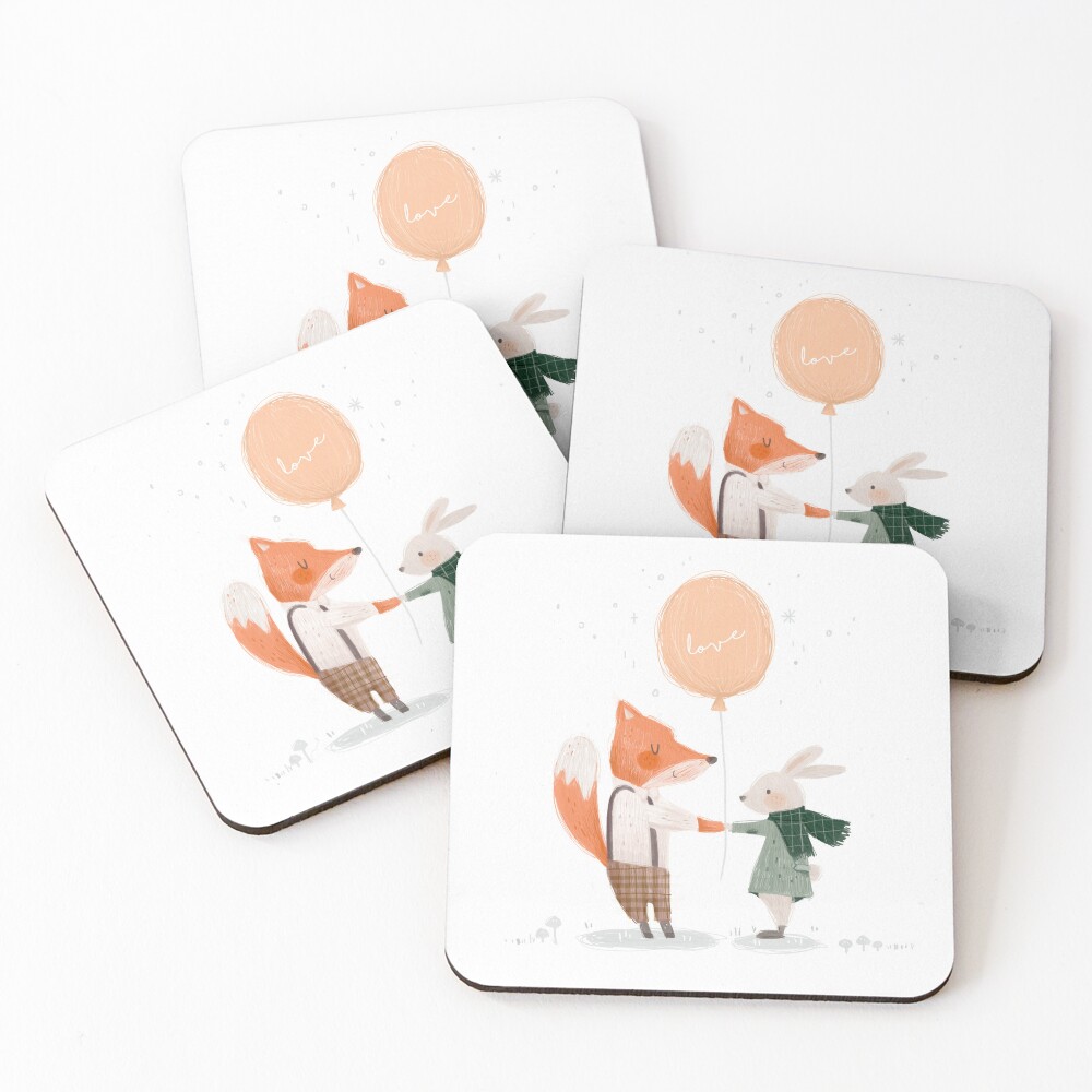 Item preview, Coasters (Set of 4) designed and sold by lisasaputra.