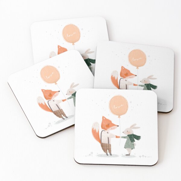Item preview, Fox and Rabbit designed and sold by lisasaputra.