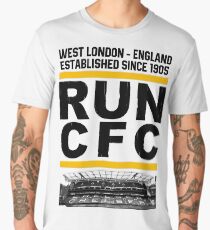 RUN CFC - Chelsea Football Club Men's Premium T-Shirt