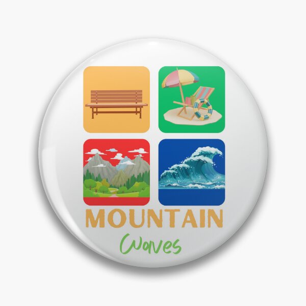 Item preview, Mountain and Waves designed and sold by exconclothing.