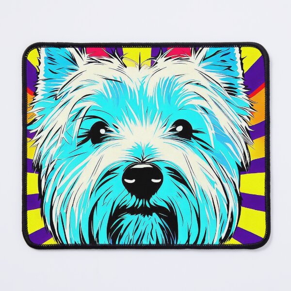 Item preview, Westie Pop Art designed and sold by FunnehGacha.