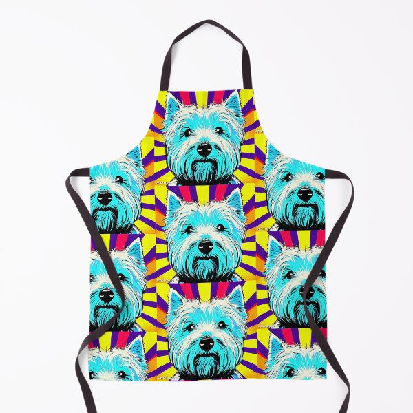Vista previa del artículo con la obra «Arte pop de Westie», diseñado y vendido por FunnehGacha.