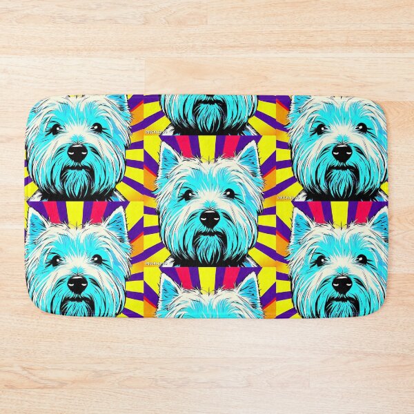 Item preview, Westie Pop Art designed and sold by FunnehGacha.