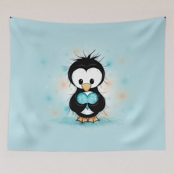 Item preview, penguin love designed and sold by Pezi-Creation.
