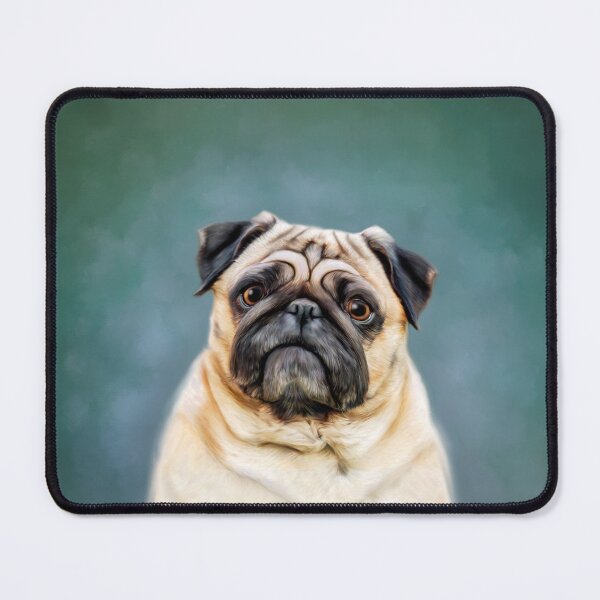 Item preview, Pintura de raza de perro Pug designed and sold by Helen Green.