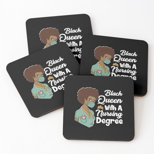 Item preview, Black Queen With A Nursing Degree Nurse designed and sold by Furahisha.